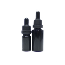 essential oil glass dark violet dropper bottles for cosmetic VJ-59A